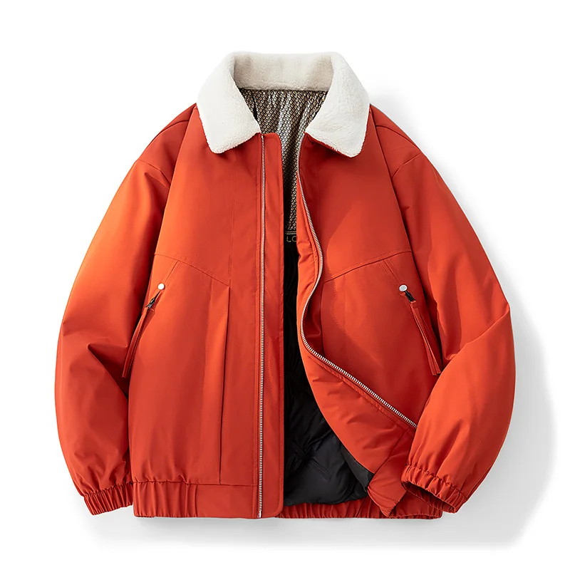 

Winter Fashion Trend Breathable Cotton Clothing Men's Fashion Outdoor Cycling Sports Windproof Warm and Cold Proof Jacket