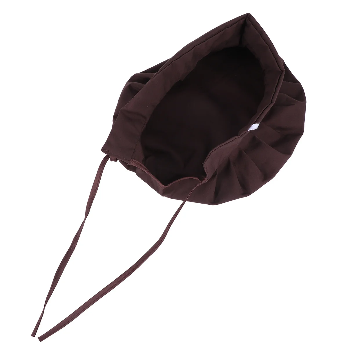 

1Pcs Chef Hat Lace-Up Adjustable Lightweight Breathable Food Baking Smoke-Proof Dust Oil Proof Working Cap Catering Coffee