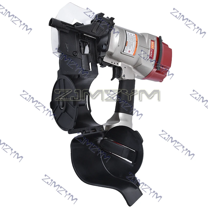 Coil Nailer CN90 Nail Gun for 57-90mm Nails Air Tools Power Tools Nail Gun 200-300 nails For Framing Fencing Wood Pallet Housing
