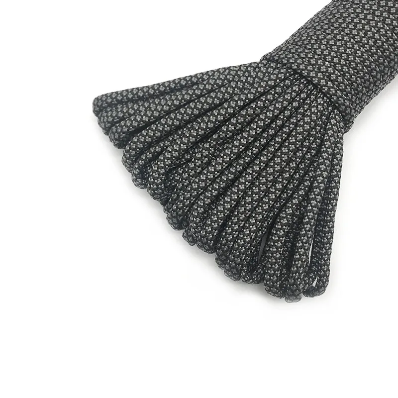 550 Paracord 7-adriges Kabeldurchmesser. 4mm Für Outdoor Camping Überleben Lanyard Fallschirm Seil Wandern Zelt Zubehör Armband