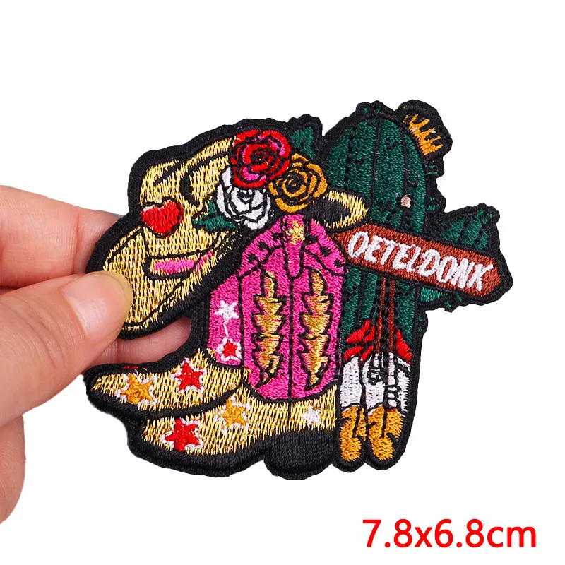 2025 Pink New Style Netherland Oeteldonk Carnival Patch Iron On Patches For Clothing Netherland Carnival Patch On Clothes Badges