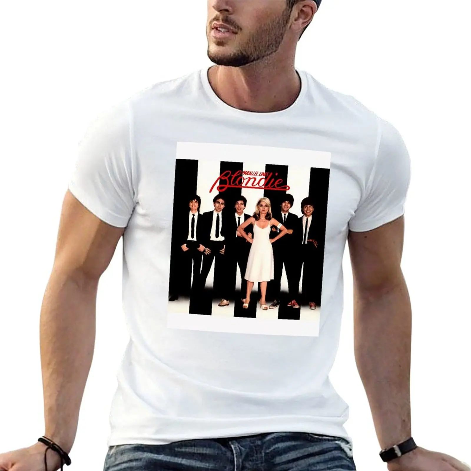 Parallel Lines T-Shirt man t shirt summer man t shirts for men casual T-Shirt