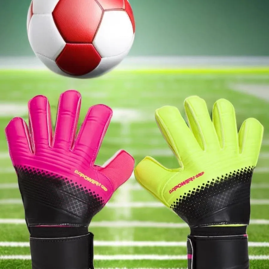 New Buffon Mandarin Duck Goalkeeper Gloves Professional Finger Protective Goalkeeper Gloves Non Slip Half Gloves