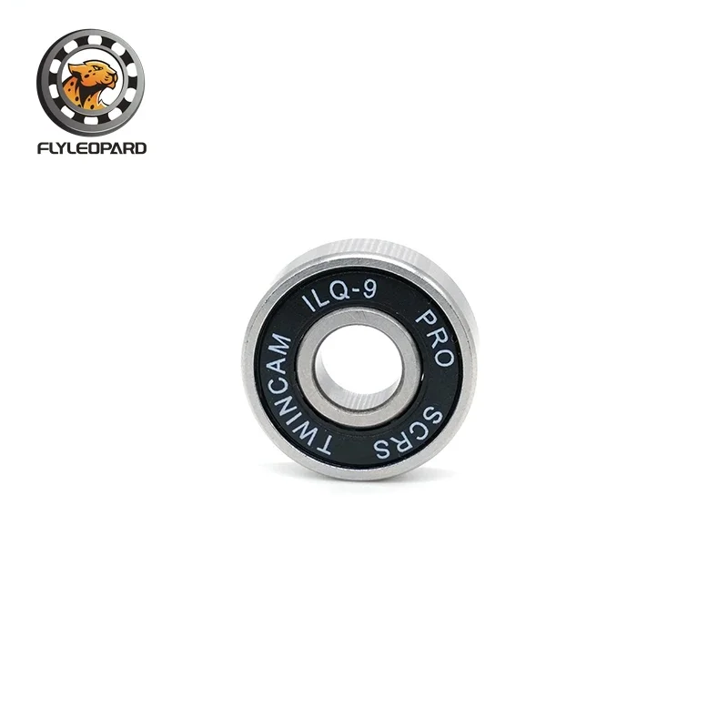 

8Pcs Roller Skate Wheel Bearings Deep Groove 608RS ILQ-11 ABEC-9 Miniature Ball Bearings Chrome Steel Bearing for Skateboard