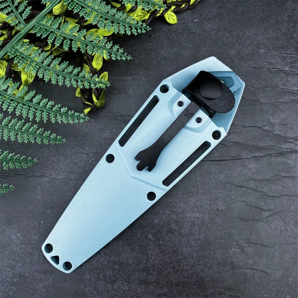 الأكثر مبيعا BM 18050 سكين مستقيم شفرة مثبتة صلابة عالية حافة حادة في الهواء الطلق استخدام أداة تخييم سكينة فاكهة سكين الدفاع عن النفس #5