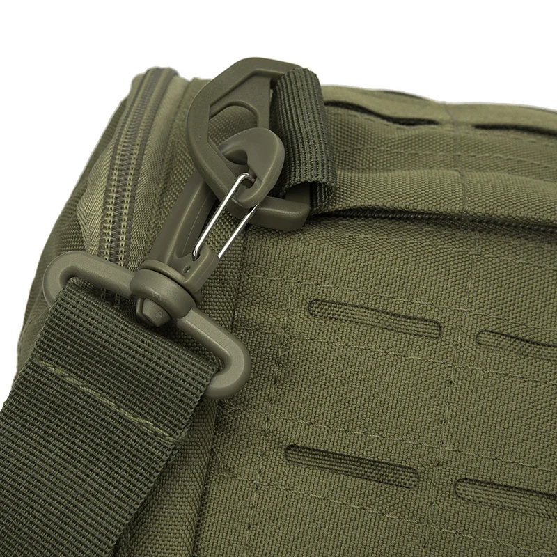 40L Sport-Sporttasche, taktische Reisetasche für Herren, Fitness-Trainingstasche mit Schuhfach, Basketball-Outdoor-Wochenendtasche – Detail 17