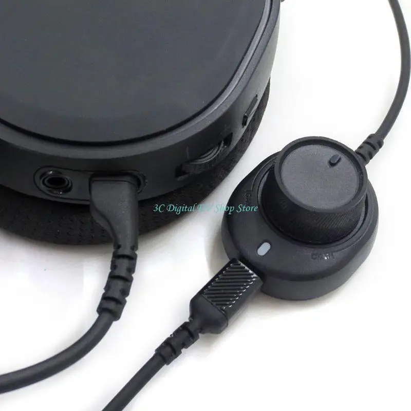 الكابلات الصوتية E74D من أجل Arctis 3/5/7 Gaming سماعة الرأس تتلال الكابلات الصوتية استبدال كبل بطاقة الصوت