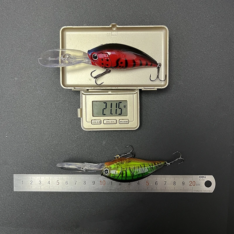 Crankbait flotante 70mm – Señuelo para trucha en agua salada - imagen 5
