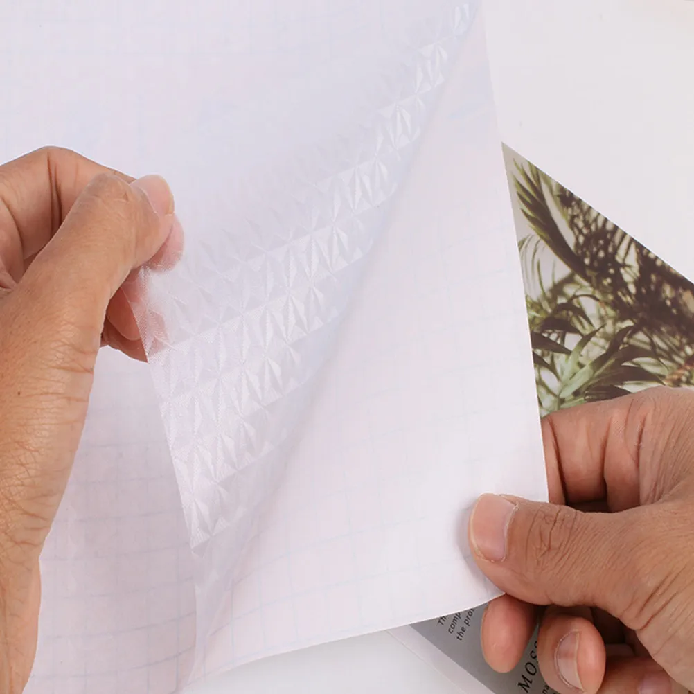 

16Pcs Transparent Plastic Book Covers Self-Adhesive Waterproof Book Protective Films for Textbooks Students School