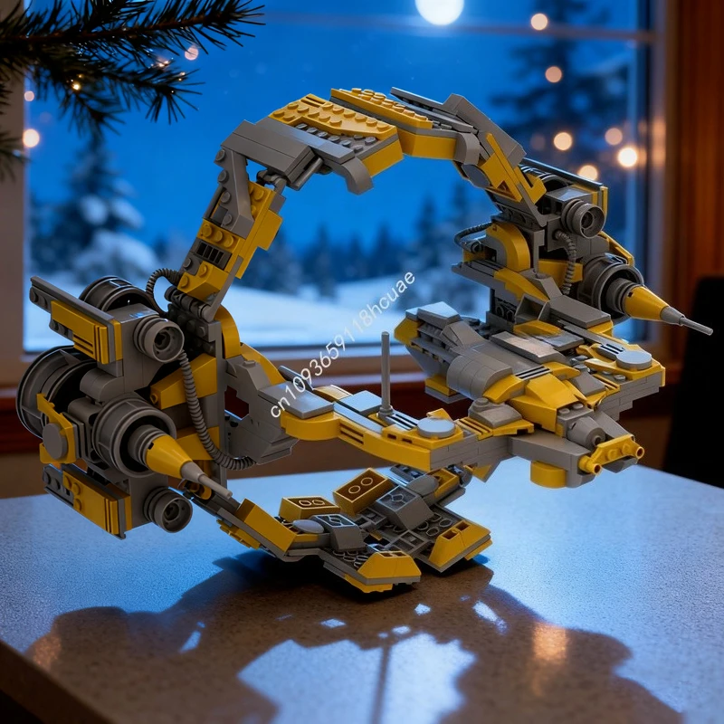 

446pcs MOC Hyperdrive Booster Ring Set Star Battle Model Building Blocks Assemble Christmas Gifts DIY Toys Idea Education Kids