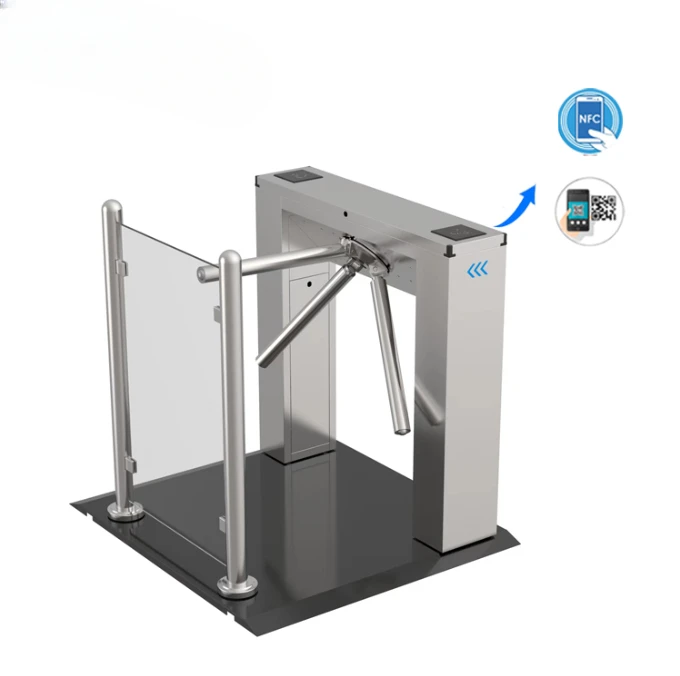 Portable Turnstile Tripod Turnstile Type Pedestrian Traffic Portable Control Automatic Gate Sensor Turnstile For Gym