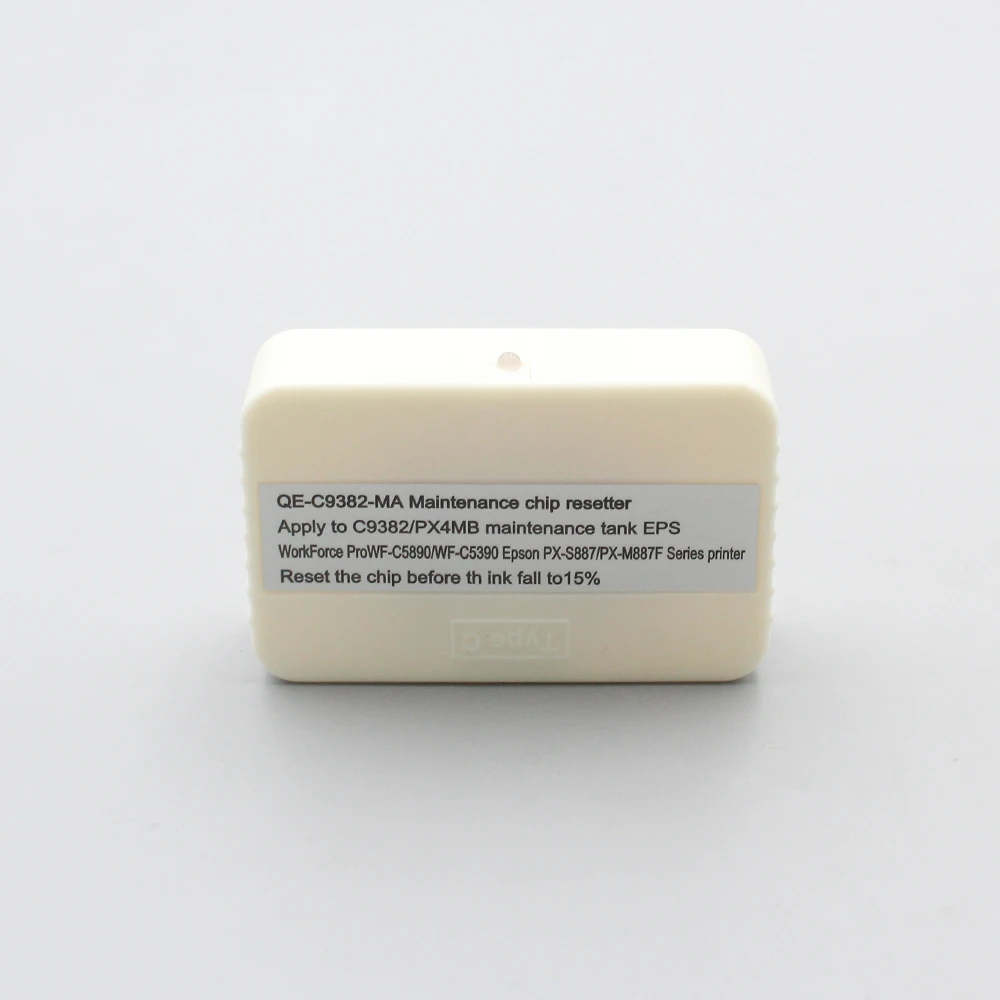 

T11 IP11 C9382 PX4MB Maintenance Box Chip Resetter For Epson WorkForce C5890 WF-C5390 PX-S887 PX-M887F Printers