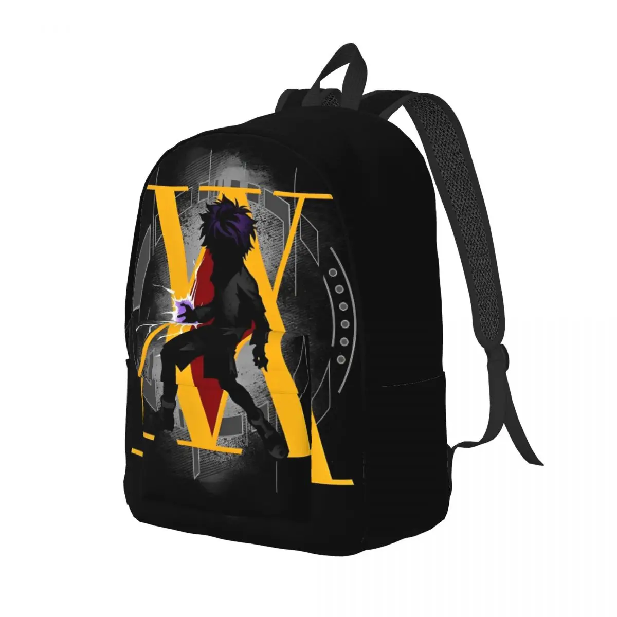 Hunter X Hunter - Killua Backpack for Men Women Cool Student Hiking Travel Daypack Anime Laptop Computer Canvas Bags Lightweight