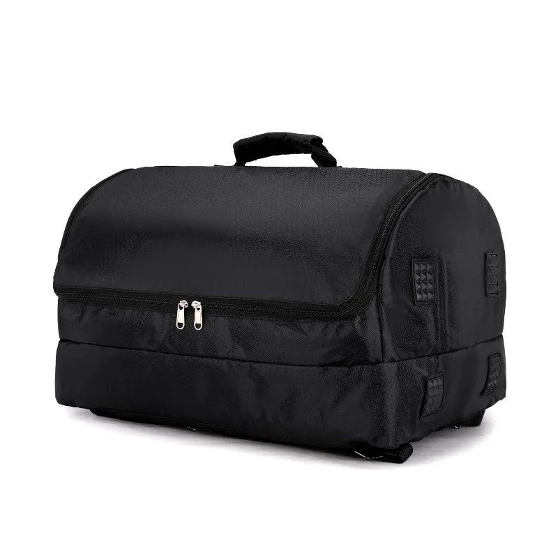 Oxford Cloth Outdoor Speaker Bag Portable Shoulders Waterproof Black Speaker Storage Backpack Musical Instrument Accessories