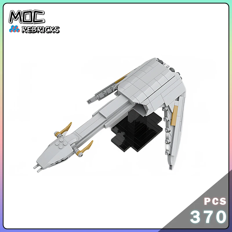 

MOC-92642 миниатюрный Круизер, сборный строительный блок, кирпичи, космическая война, корабль, креативная модель, Настольная декоративная игрушка, детские подарки