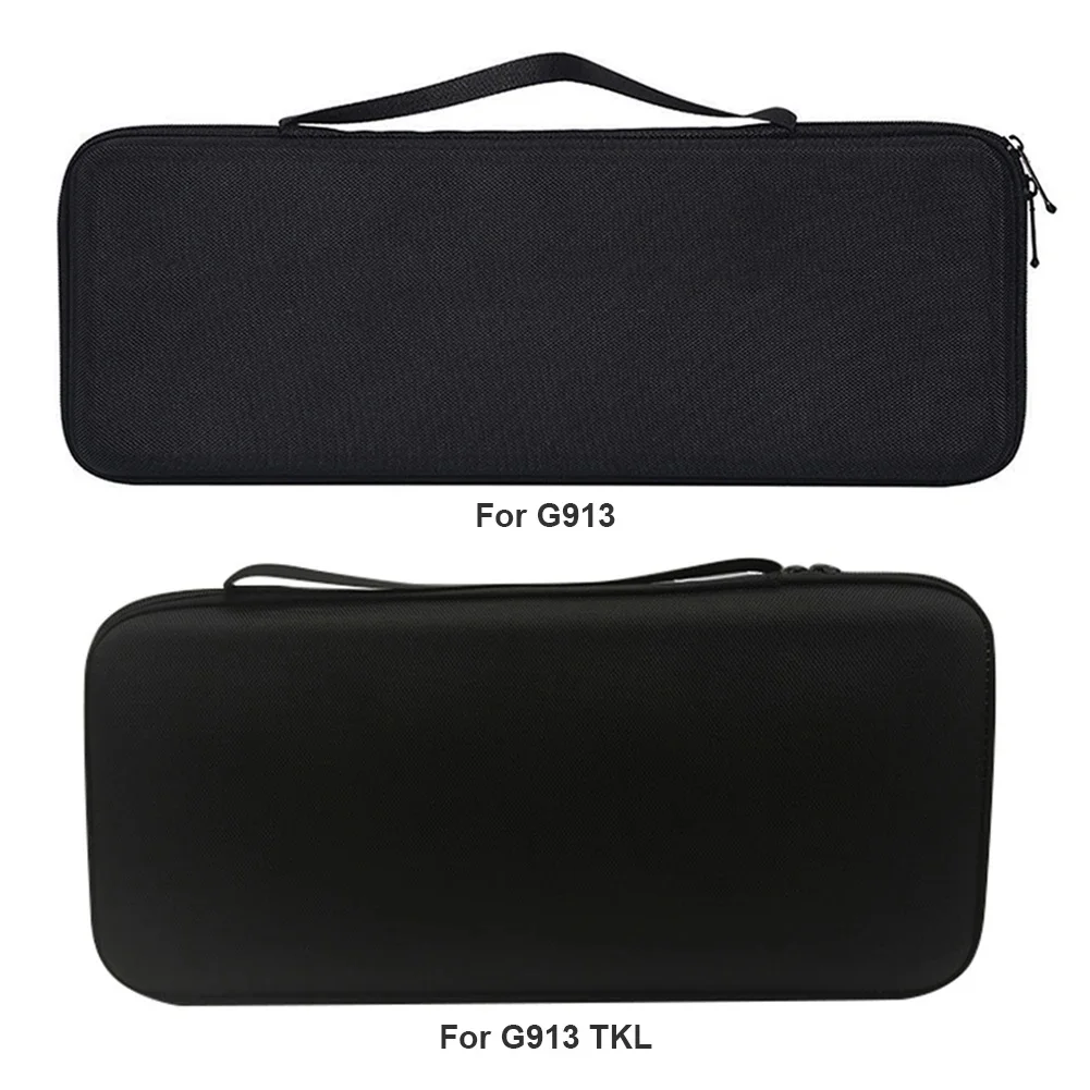 Storage Bag Zipper Design Keyboard Protective Case Waterproof Keyboard Accessories Carrying Case Compatible For G913/G913 TKL