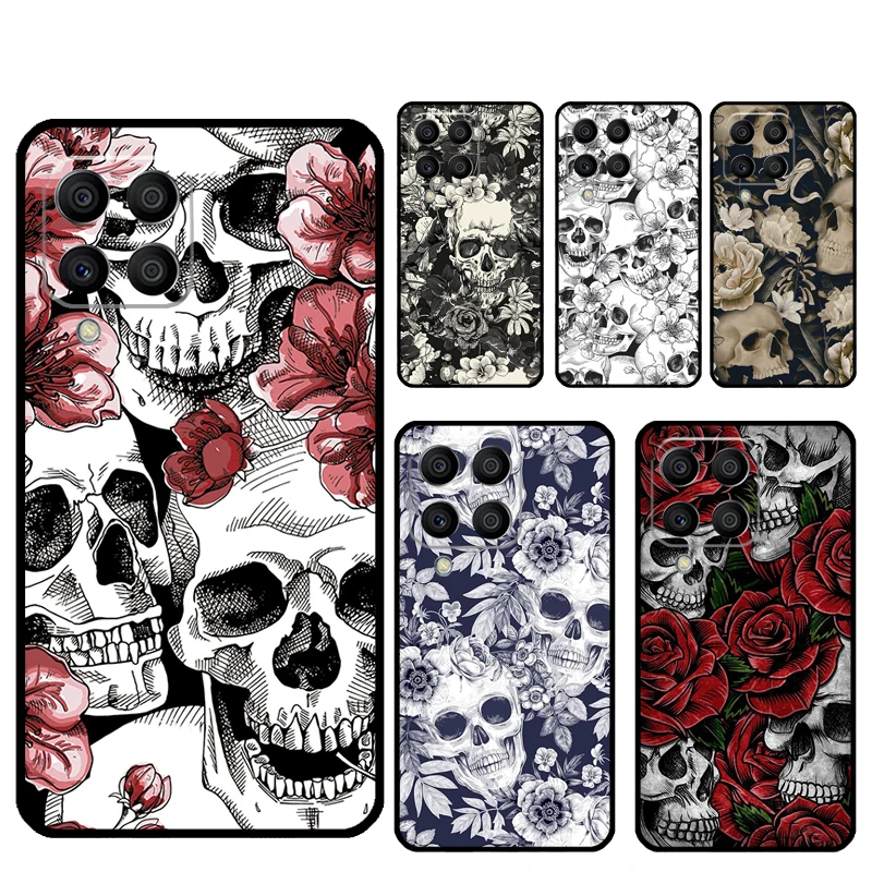Gothic Floral Skull…