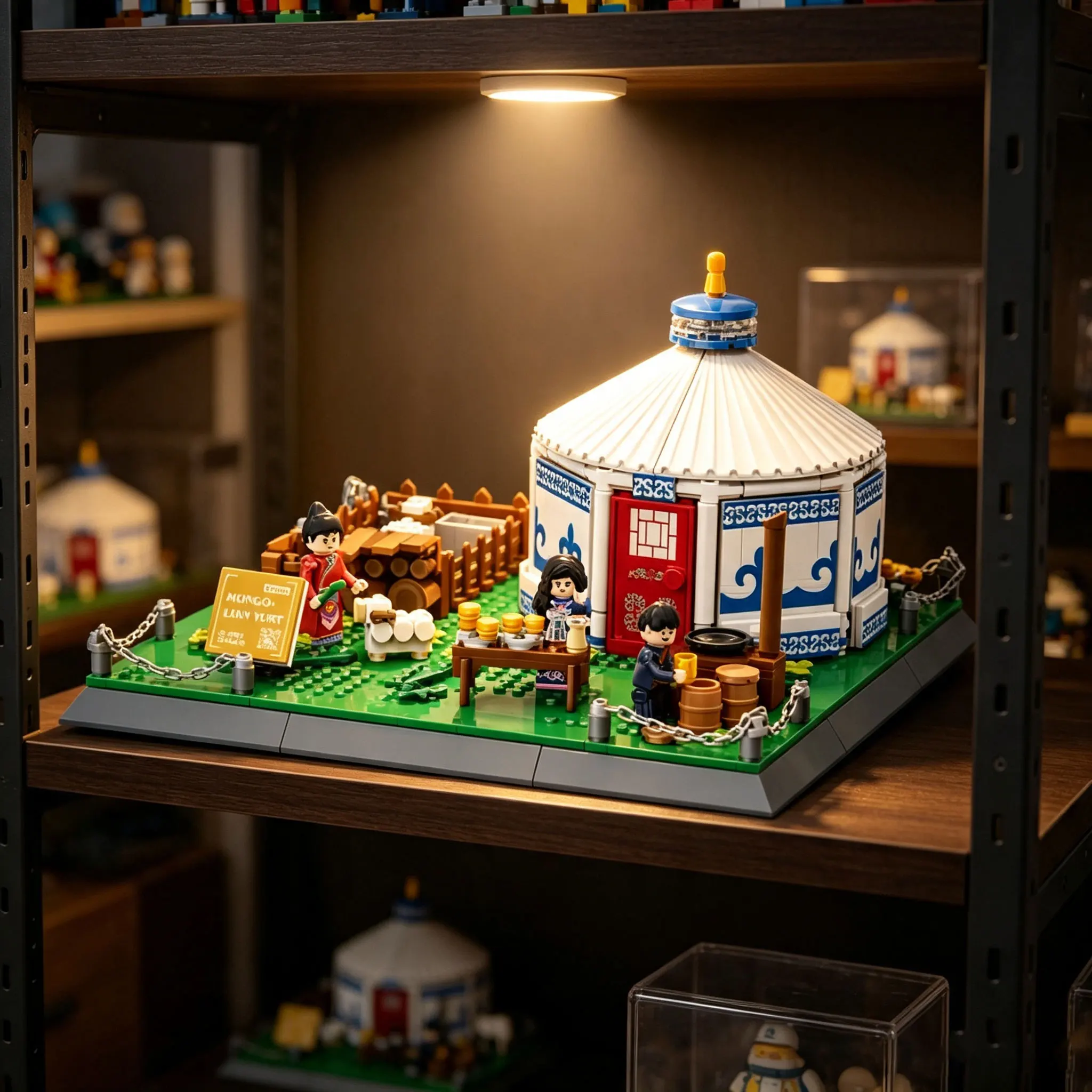 Blocs de construction DIY Yurt - Kids Toys Mongolia avis et prix