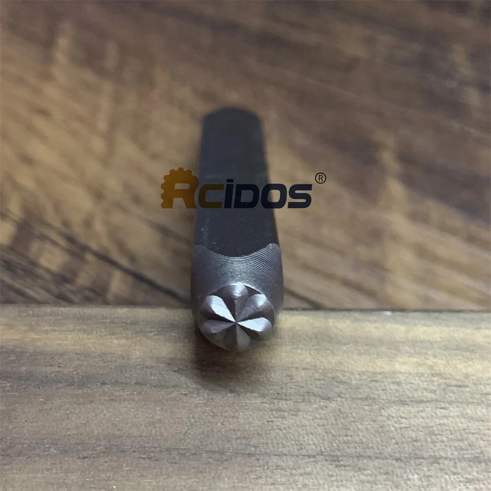 RCIDOS 5mm Asterisk Design Metal Jewelry Stamps,DIY Bracelet/jewelry symbols steel stamp