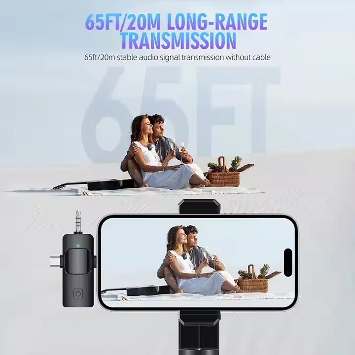 شعبية حار بيع F11-2 F15 ميكروفون لاسلكي موصل 3 في 1 الأيدي الحرة تقرير اللاسلكية التلبيب ميكروفون للهاتف المحمول #6