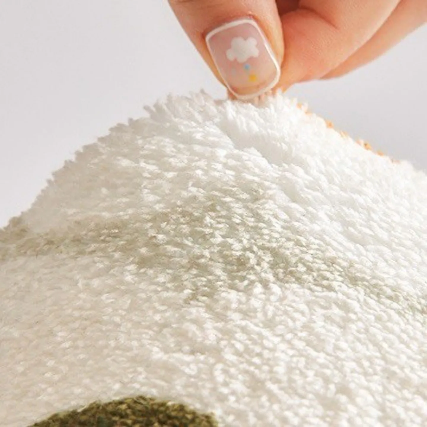 Imitation Cashmere Bedroom Light Luxury High-end Feeling Bedside Carpet Dirt-resistant Easy To Take Care of Simple