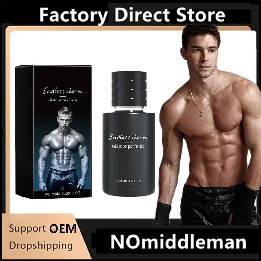 50ml Men's Pheromone Essential Oil Long Lasting Natural Refreshing Body Essence Fragrance Attracts Women Into Fragrances New