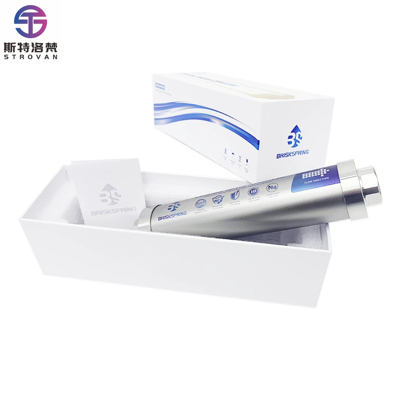 STLF Stainless Steel Anti Corrosion System with SAAS Chip Technology Efficient Limescale Control Water Descaler for Shower