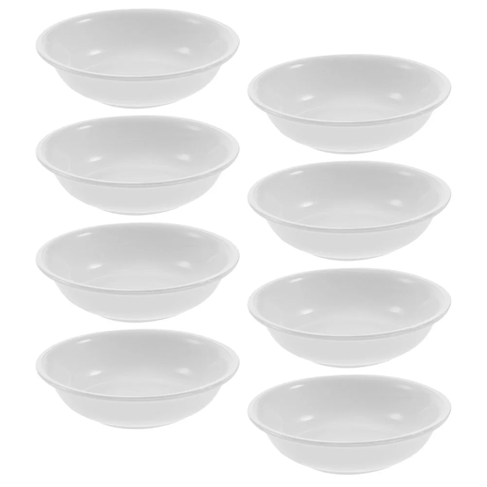 

10 Pcs Condiment Seasoning Dish Trifle Bowl Small Bowls for Dips Melamine Dinnerware Soy Sauce