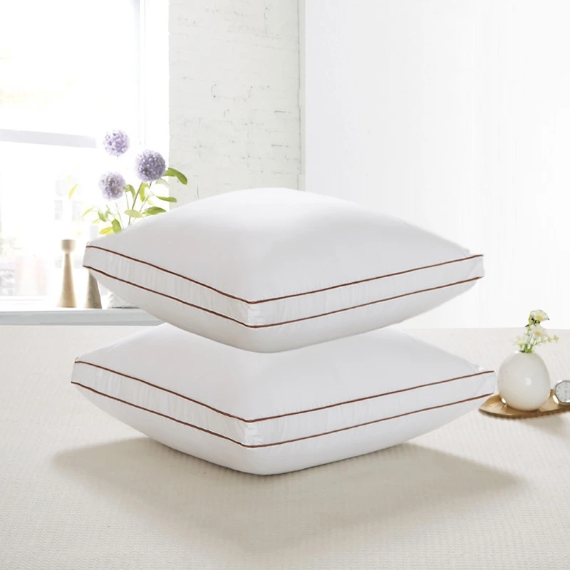 

2Pcs Goose Down Feather Pillows Bed Pillow for Sleeping, Cooling Hotel Quality, Luxury Down Alternative Pillow for All Sleepers