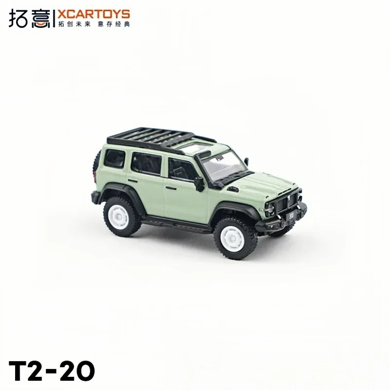 

XCARTOYS 1:64 Tank 300 Crystal Box Edition Alloy Car Static Model Mini Vehicles Collection Enthusiasts Gifts Home Decoration
