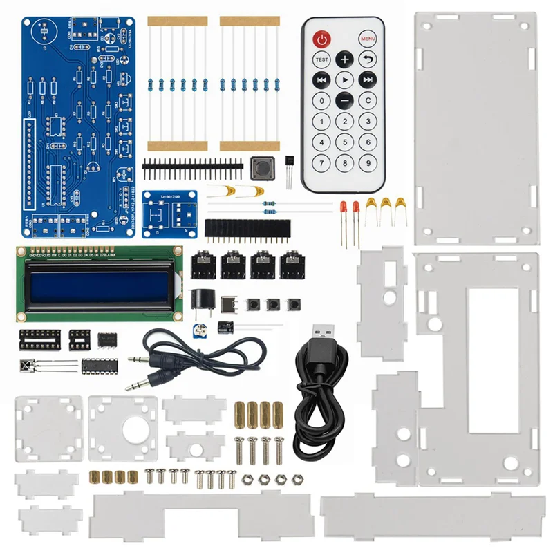 ABBP-2X Upgrade CW Morse Code Infrared Decoder Electronic DIY Production Kit Science Experiment Fun Circuit Board TJ-56-719