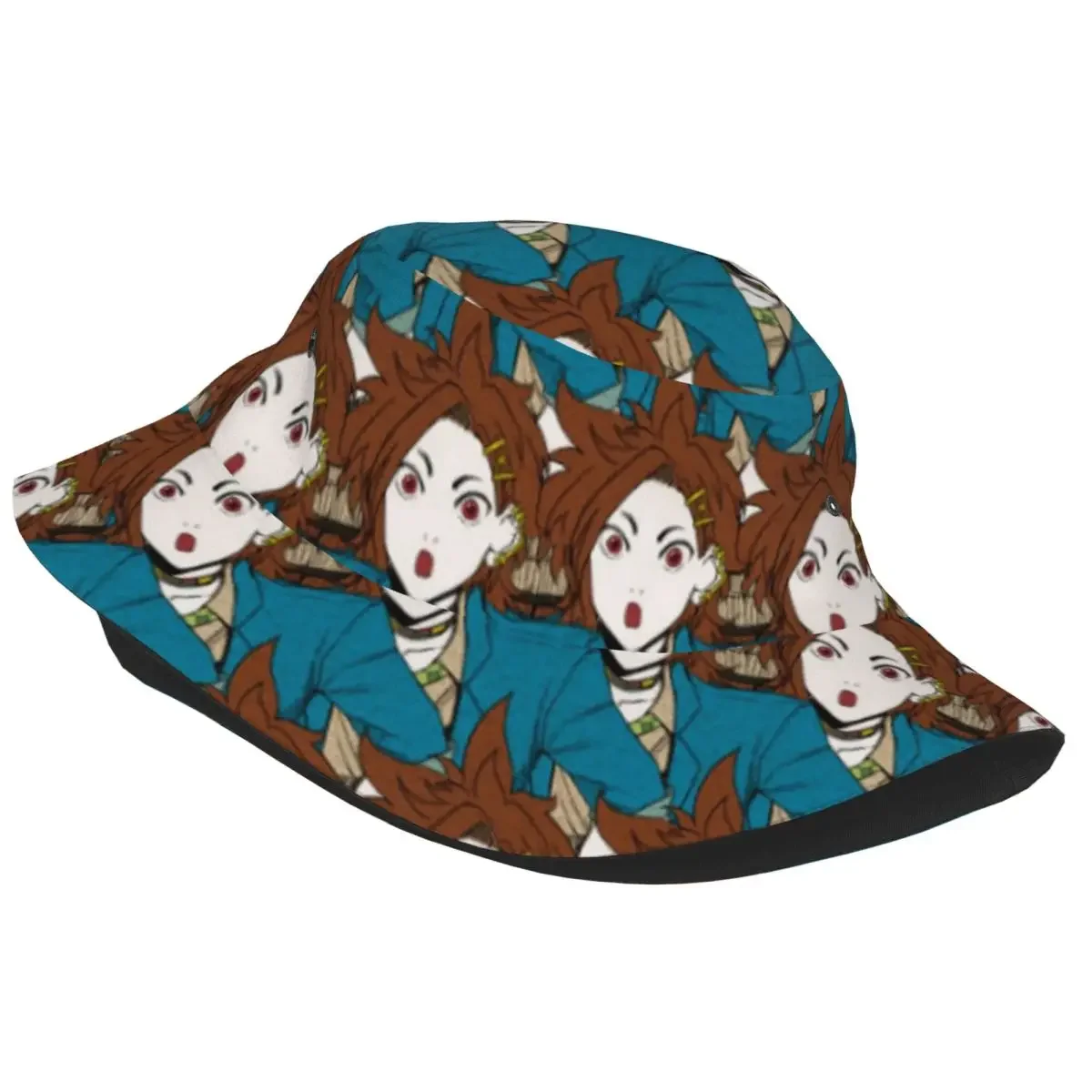 Style Joe Tazuna Bucket Hat Woman Packable Camping Your Turn To Die Game Anime Fishing Fisherman Hats Travel Headwear Bob Hat