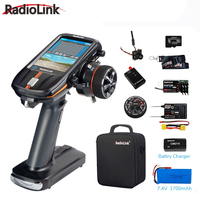 Radiolink New Arrival RC8X 2.4G 8 Channels Radio Transmitter, 4.3inch Full Color LCD Touch Screen, 200 Models Storage for RC Car