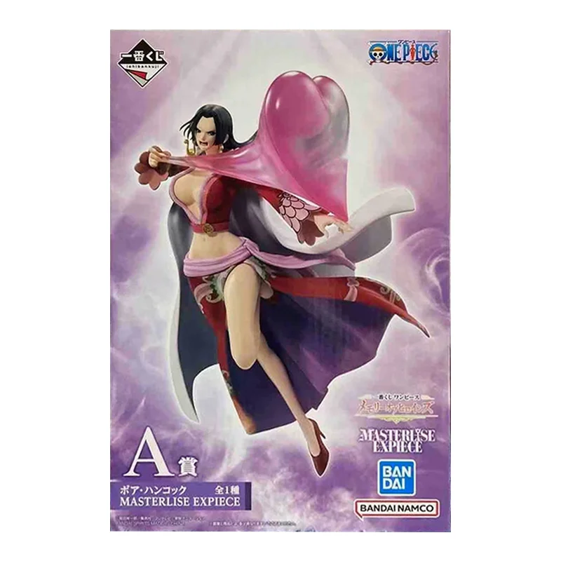 Bandai Ichibankuji Prize A Boa Hancock Masterlise Expiece One Piece Memory of Heroines 20Cm Anime Original Figure Model Toy Gift