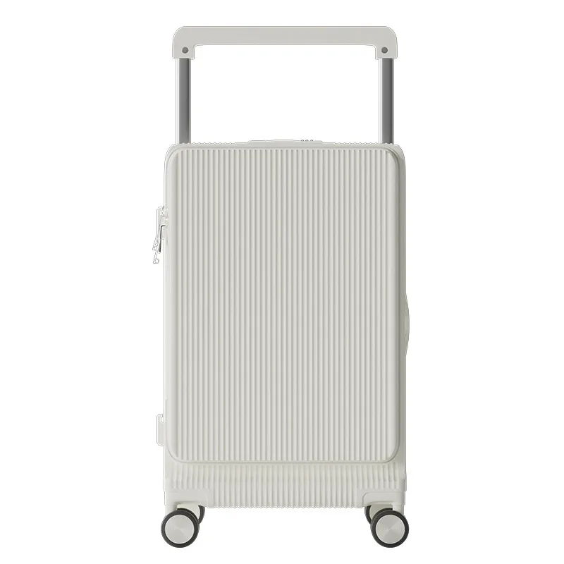 Wide trolley suitcase 20-inch small boarding case 24-inch large-capacity side-opening trolley suitcase