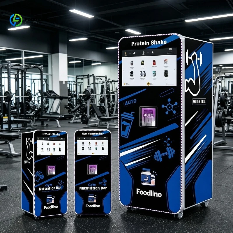 FL Customized Touch Screen Commercial Protein Shake Vending Machine for Gym Cold Mixed Drink Vending Machine for Protein Shake