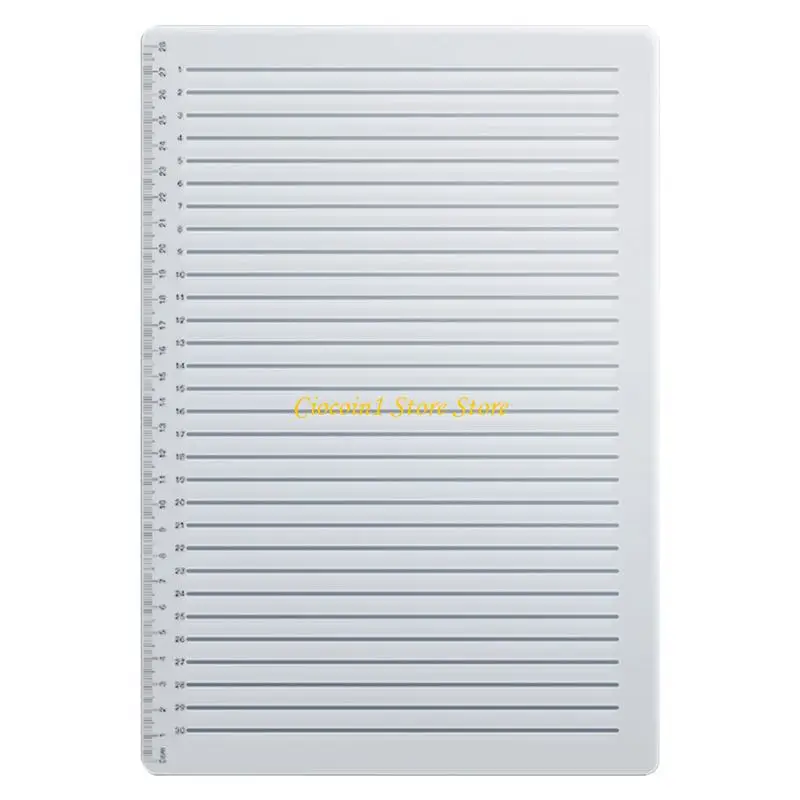 A3PC Line Drawing Stencil Template Straight Line Stencil Template 27/30/33 Line