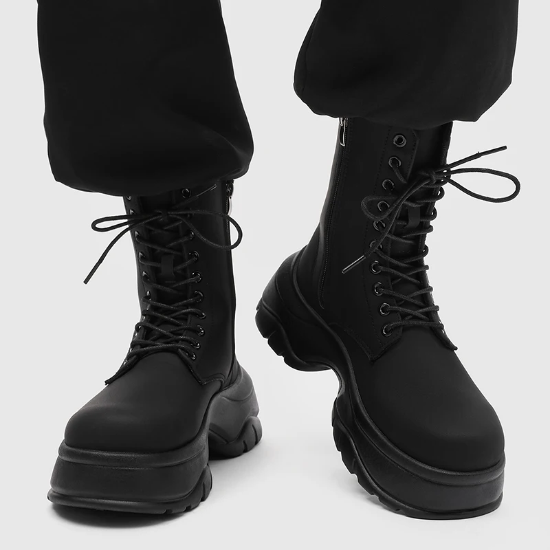 Zapatos con puntera grande para hombre, superventas, otoño e invierno