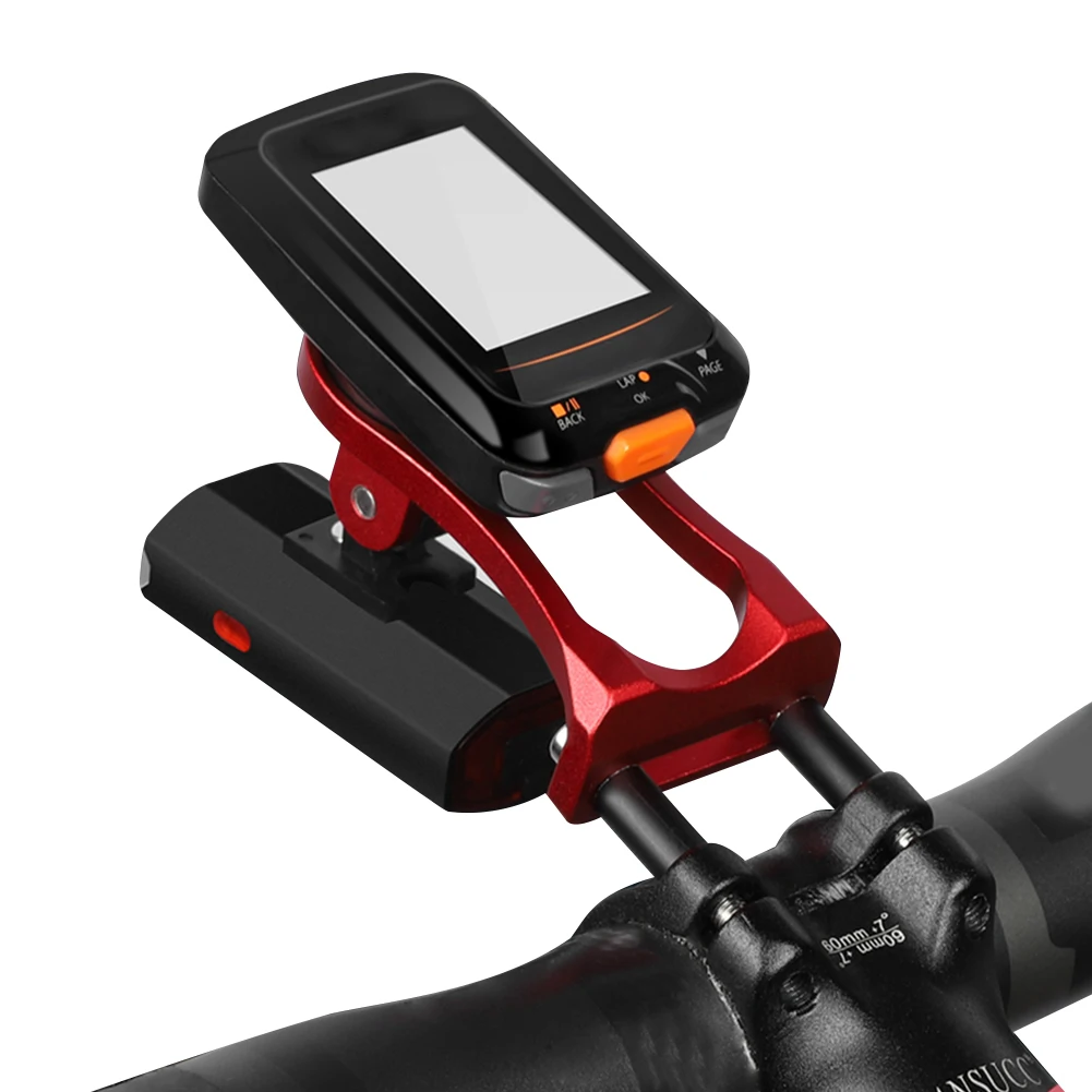 MTB Bicycle Computer Holder Mountain Road Bike Stem Support Camera Light Mount