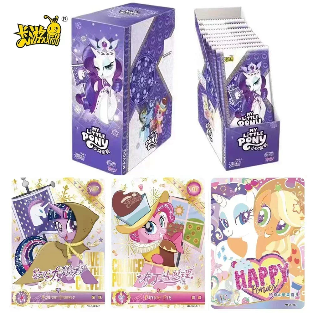 KAYOU My Little Pony Card 3rd Bullet Huiyue Bag Rare SC Cards SGR Toy Gift Princess Cards Toy Gift Collection Card