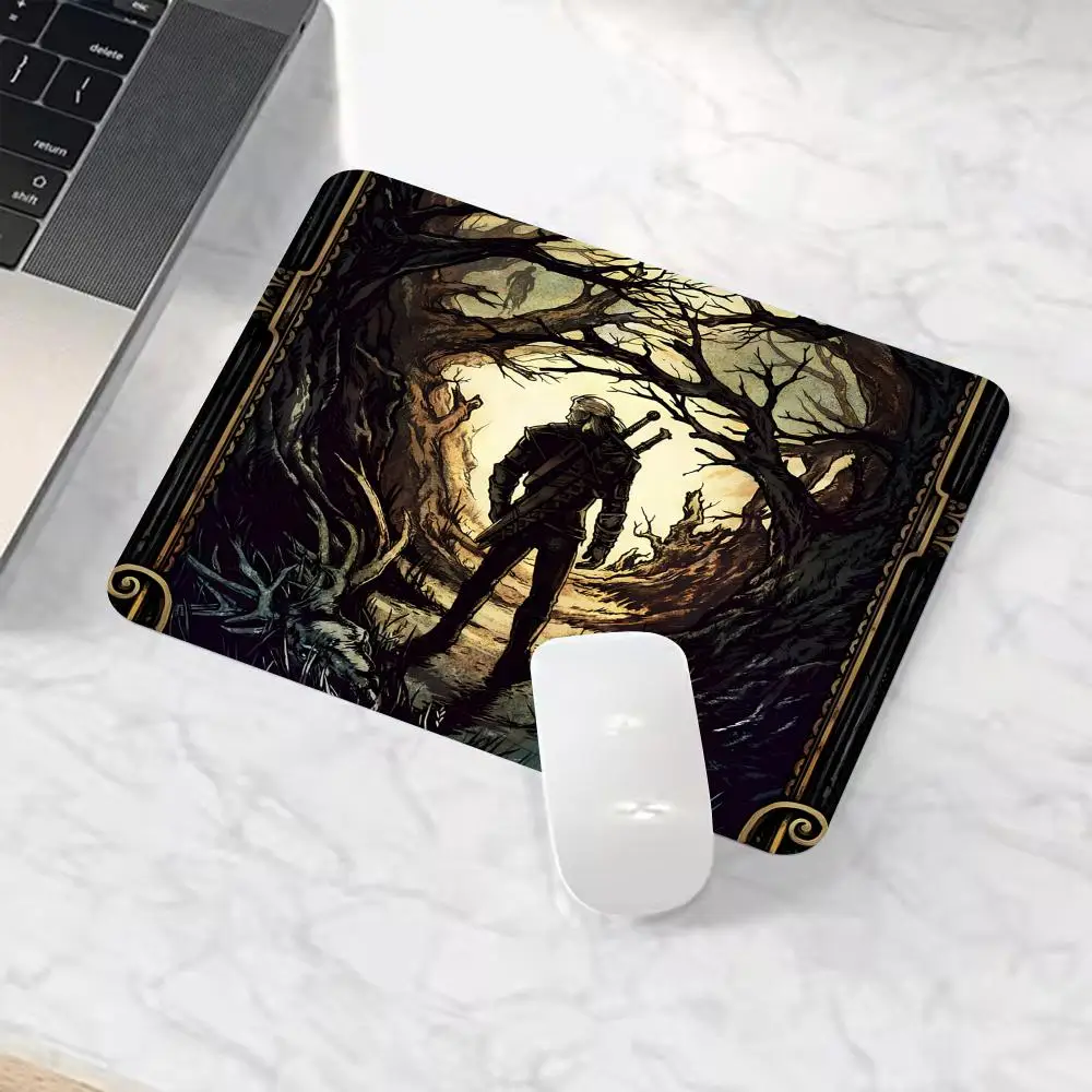 Game Witcher 3 Safely Mouse Pad PC Computer Mouse Mat Laptop Mice Mousepad Writing Desk Mats Office Accessories 21x26 25x30 CM