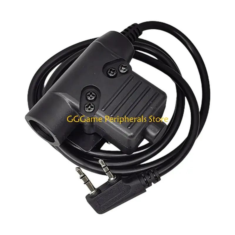 

U55B Кнопка PTT с быстрым откликом и интерфейсом U94 Пластик для немедленного использования на радиостанциях двусторонней связи