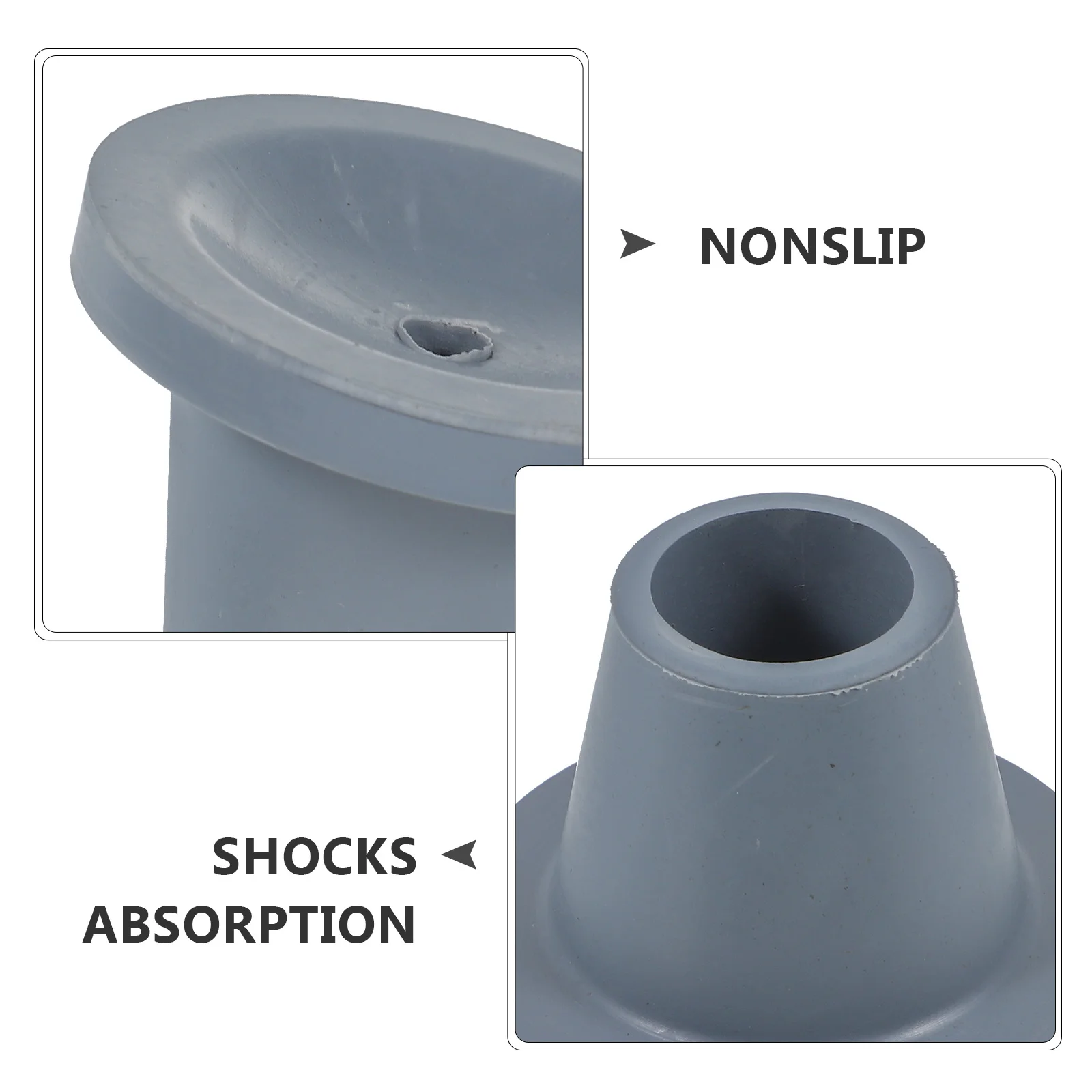 

4Pcs Antislip Chair Leg Protectors Durable Furniture Feet Covers Noise Reduction Scratch Resistant Pads for Hardwood Floors