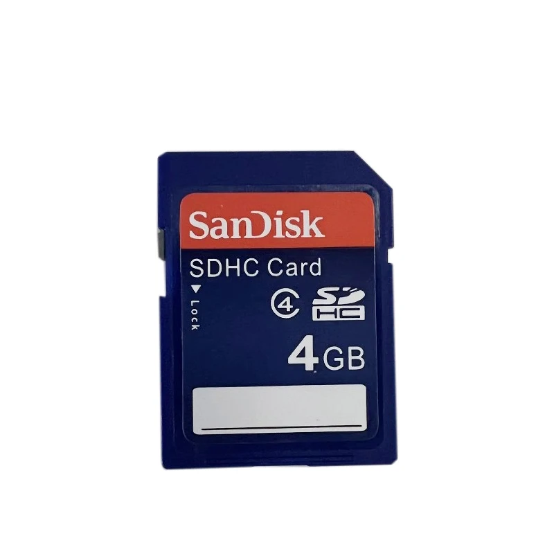 بطاقة ذاكرة SanDisk SD 4G c4 c2 الأصلية لكاميرا Canon Nikon CCD الرقمية بطاقة ذاكرة SDHC CNC