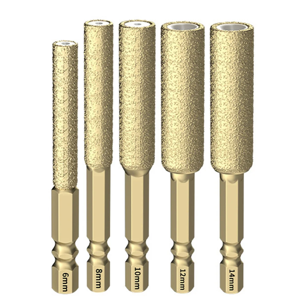 

Алмазное сверло для сухой плитки с шестигранным хвостовиком, 6-14 мм, шестигранный хвостовик, чашечная пила, открывалка для отверстий для гранита, мрамора, сухого сверления