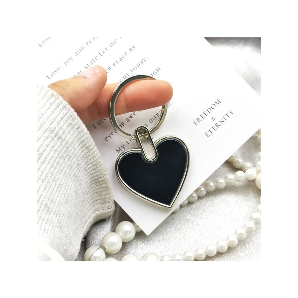 

Stainless Steel Fashion Letter Bag Keyring Metal DIY Keychain Exclusive Man Woman Decoration Cute Motorcycle Cortex Handmade