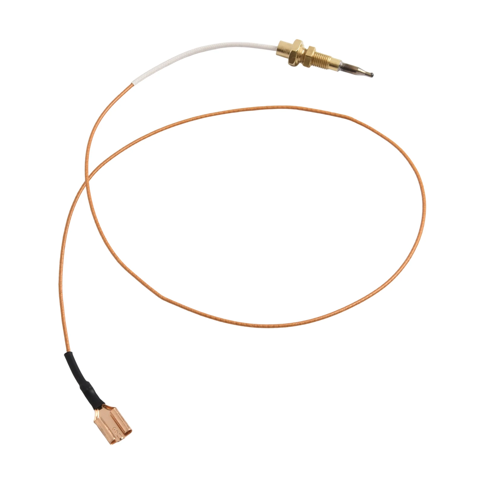2Pcs Gas Fireplace Thermocouple 600mm 1200mm Thermocouple Replacement For BBQ Grill Firepit Fireplace Heater M6x0.75