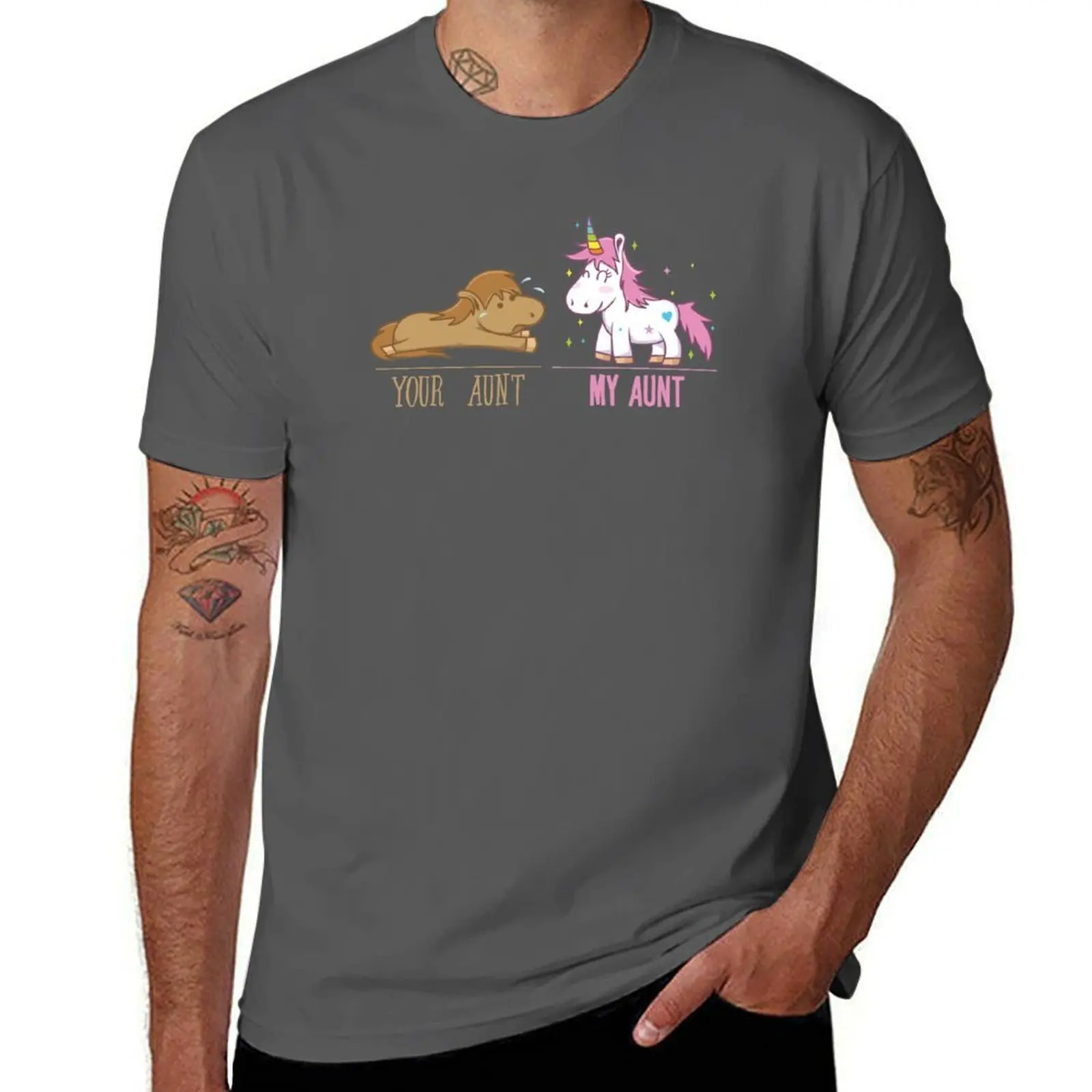 

Unicorns Your Aunt My Aunt Quote Godchild Gift T-Shirt cotton t shirt man t shirt personalised funny t shirts cotton T-Shirt