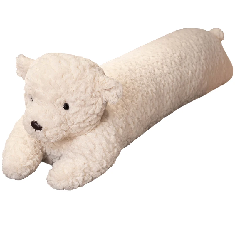 Almohada larga suave de tamaño gigante para niños y niñas, cojín de felpa de conejo, oso de peluche, regalos populares de cumpleaños, 90/120CM