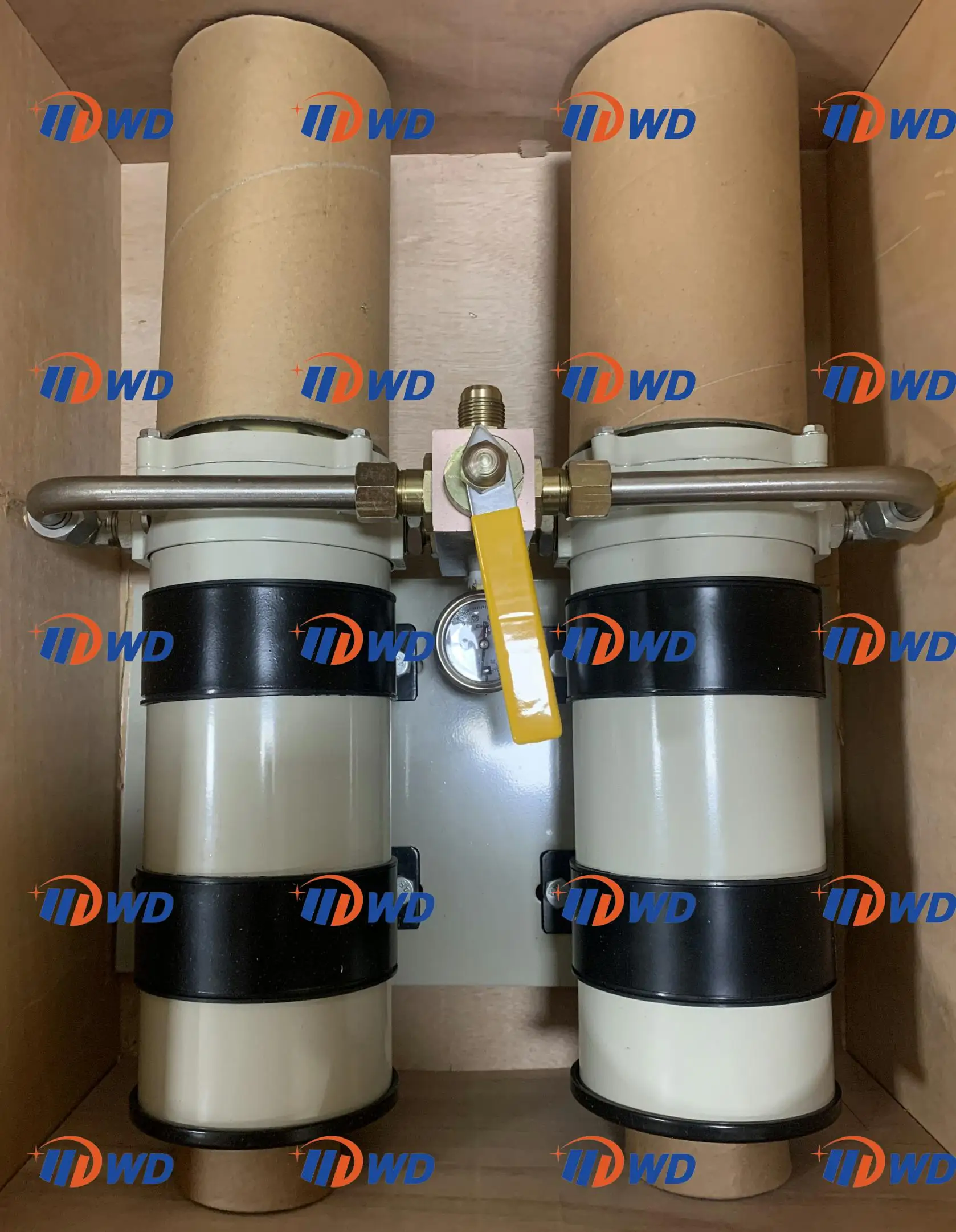 

New 75/1000FHX Marine Oil Water Separator Assembly Dual 1000FG for Racor Engine Spare Parts